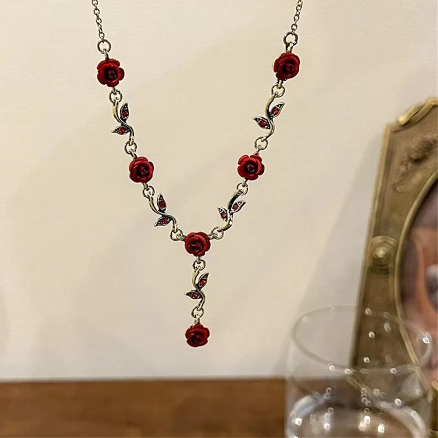 Authentic Crimson Bloom Amulet Whispers Of Eternal Romance