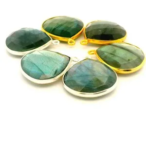 Authentic Labradorite Aurora Heart Talisman