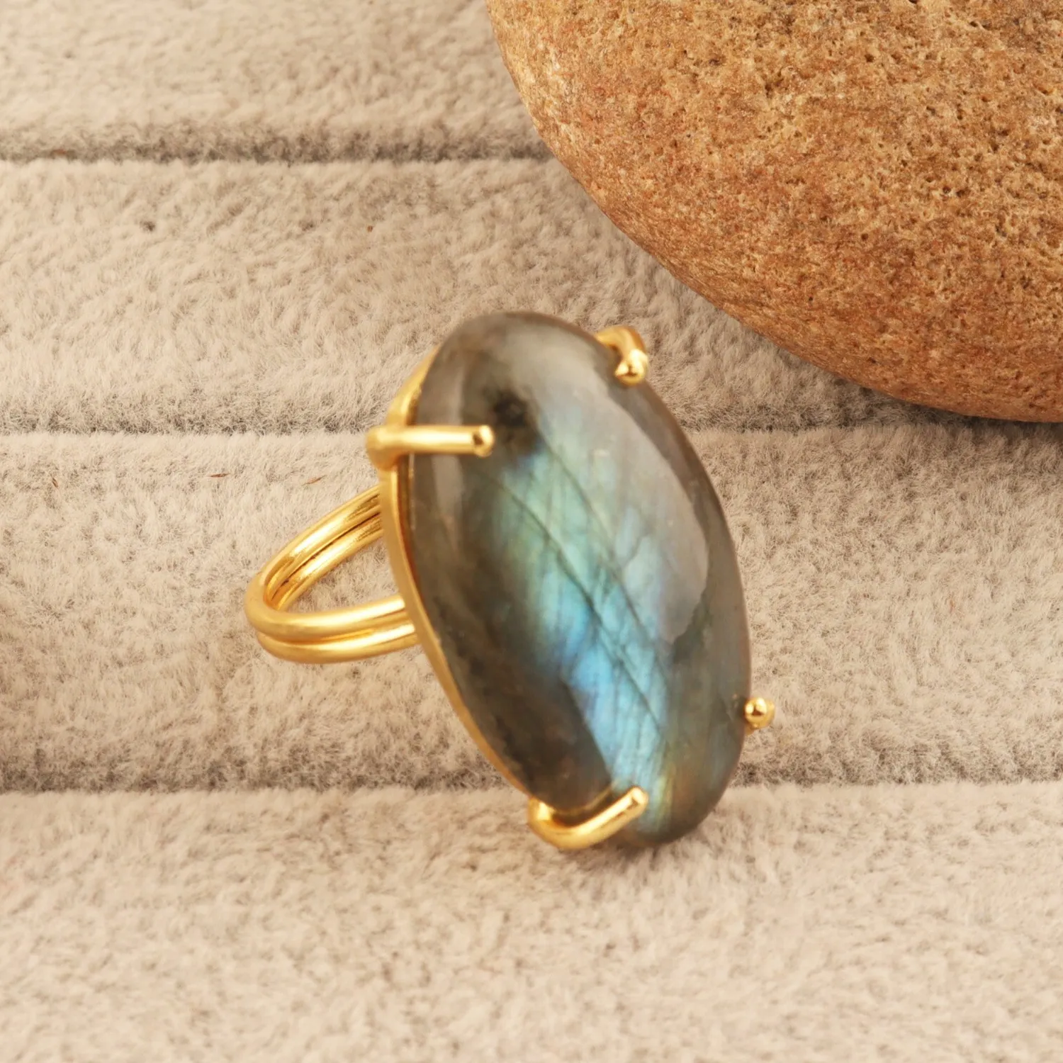Authentic Labradorite's Celestial Gateway: Unlock the Secrets of the Cosmos