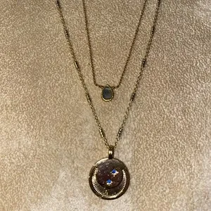 Authentic The Celestial Weaver's Lunar Duo: 14K Gilded Moonstone Talismans