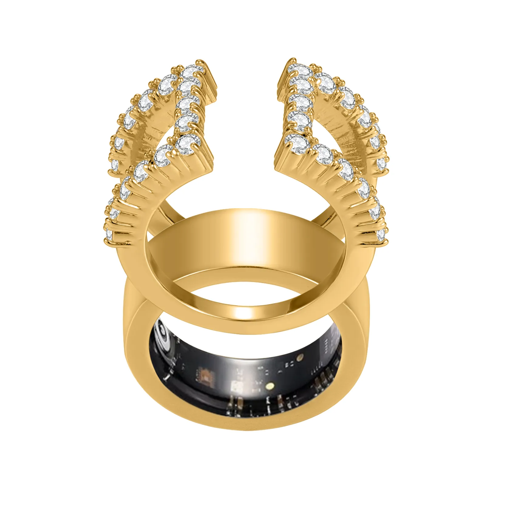 Authentic Aura Of Radiance The Gilded Protector Ring