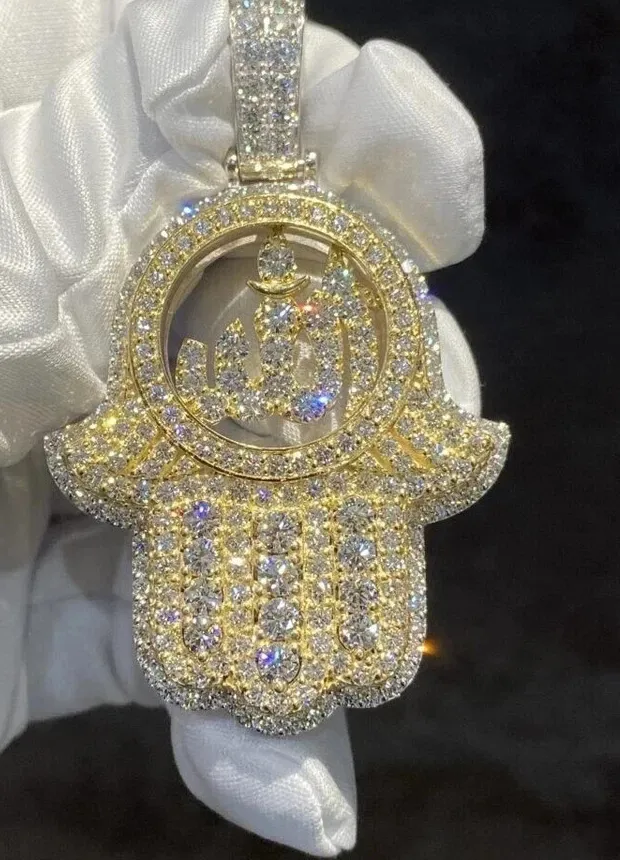 Authentic Radiant Hamsa Hand of Divine Protection