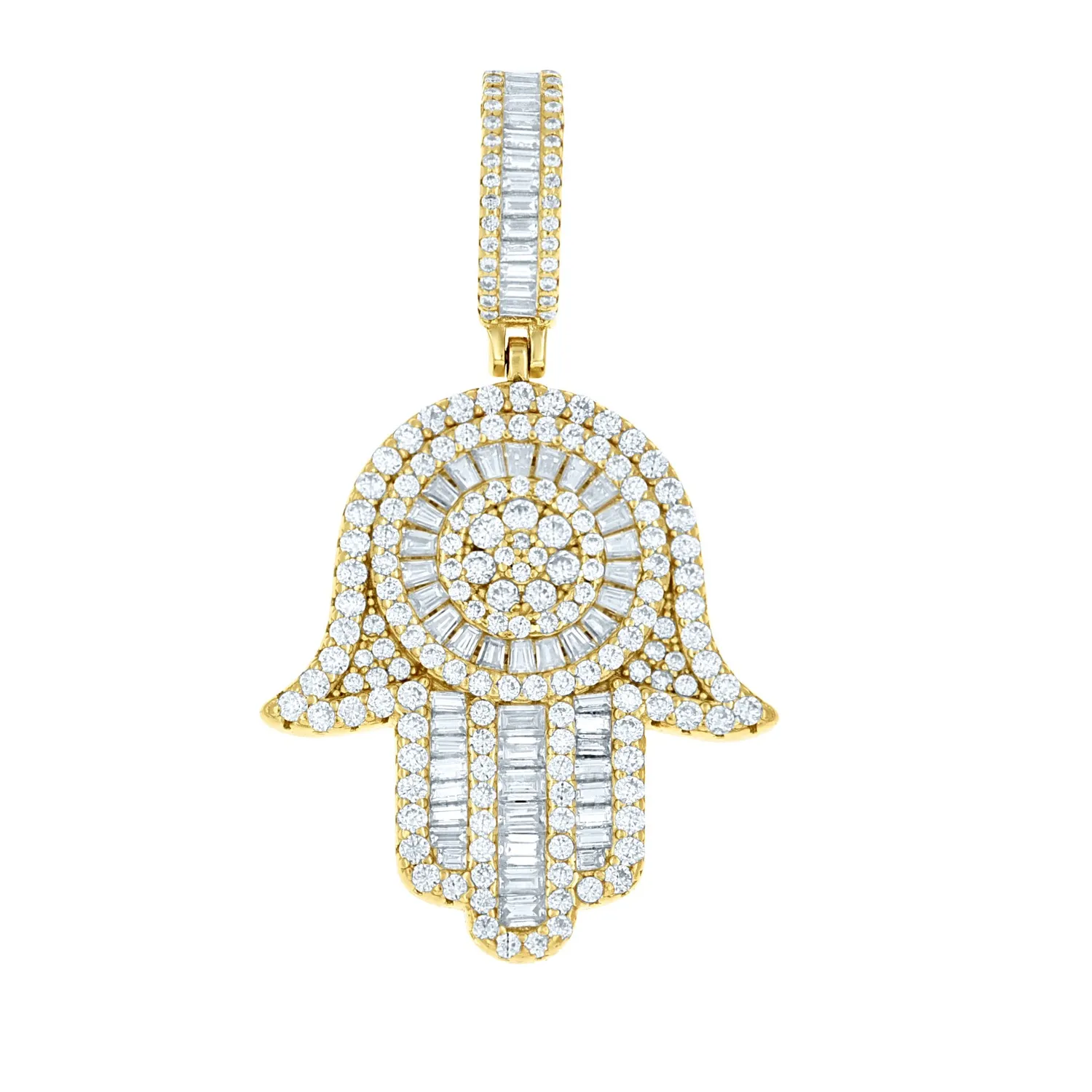 Authentic The Radiant Hamsa: A Conduit of Celestial Protection