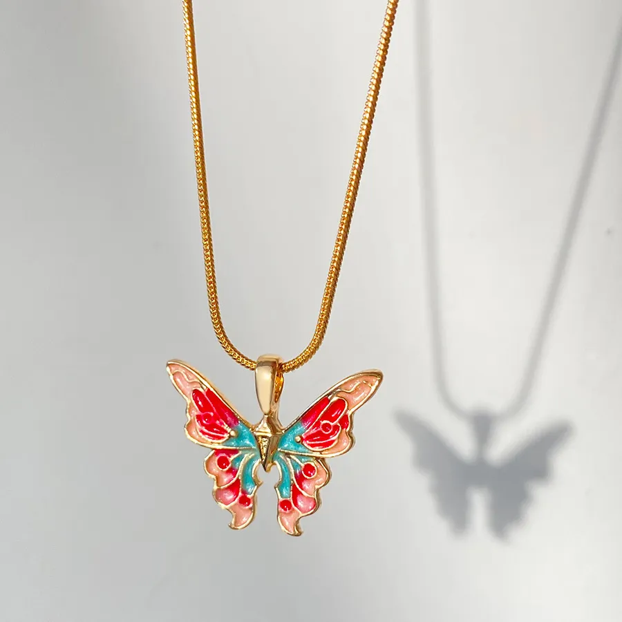 Authentic Chroma Wing Pendant The Iridescent Butterfly Of Dreamcatchers