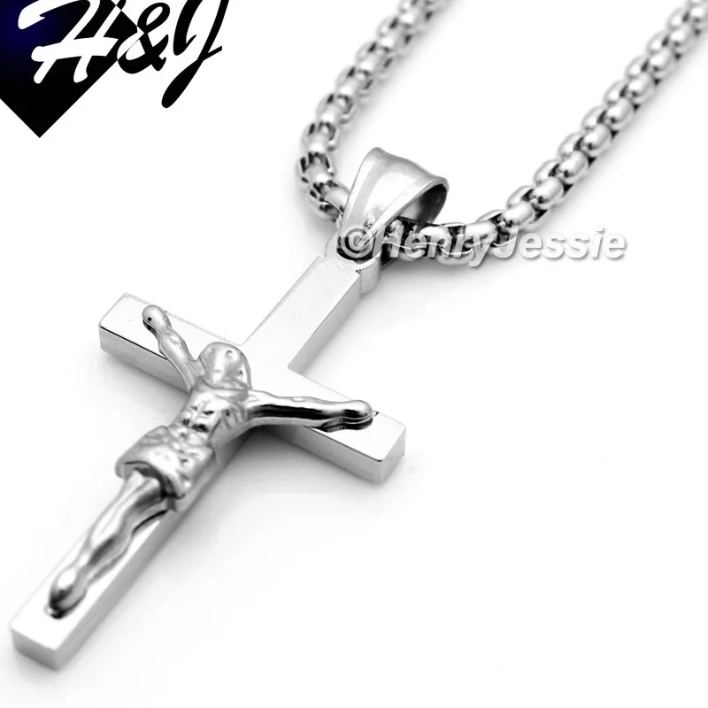 Authentic The Sanctified Radiance Box Chain Cross Pendant