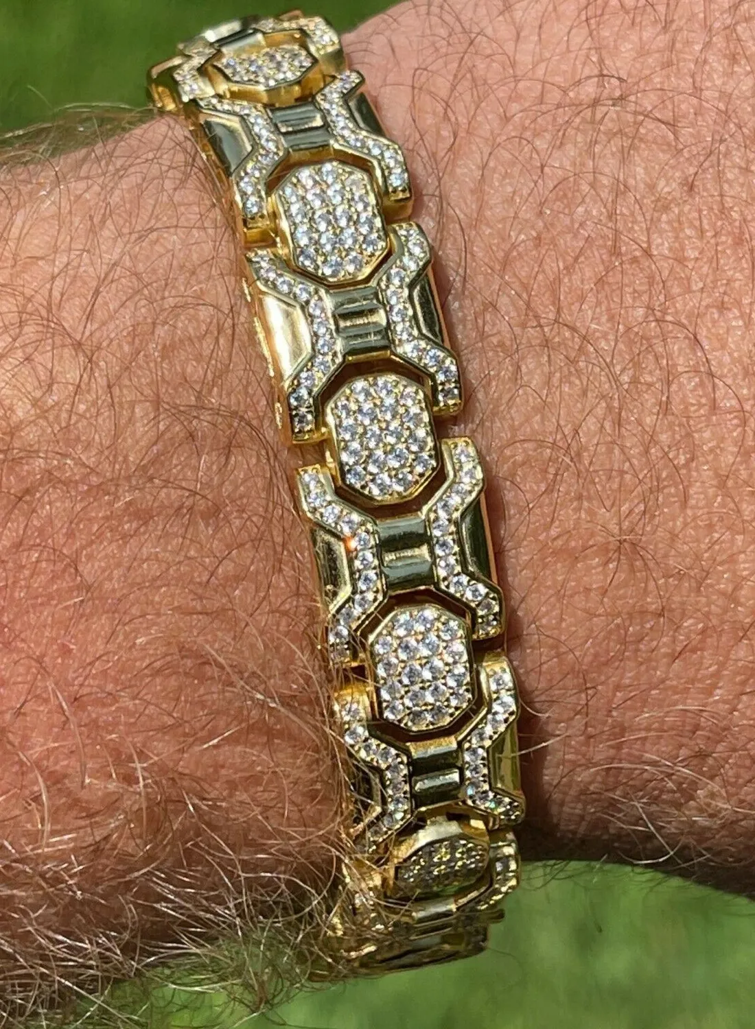 Authentic The Gilded Geometry Sovereign Link Bracelet
