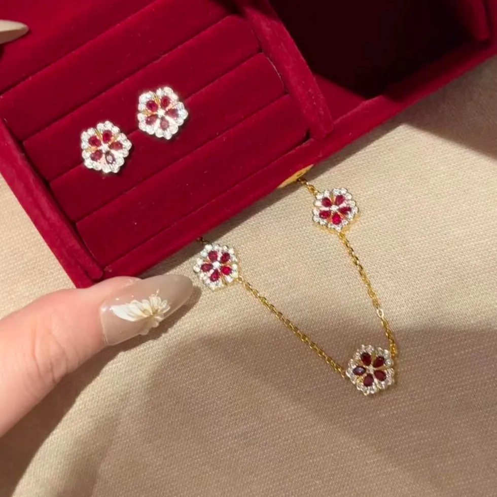 Authentic Crimson Peony Bloom A Sterling Silver Talisman Of Vitality And Passion