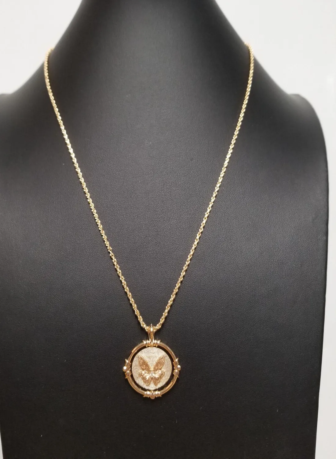 Authentic The Golden Metamorphosis: Double-Sided Leaf and Butterfly Talisman