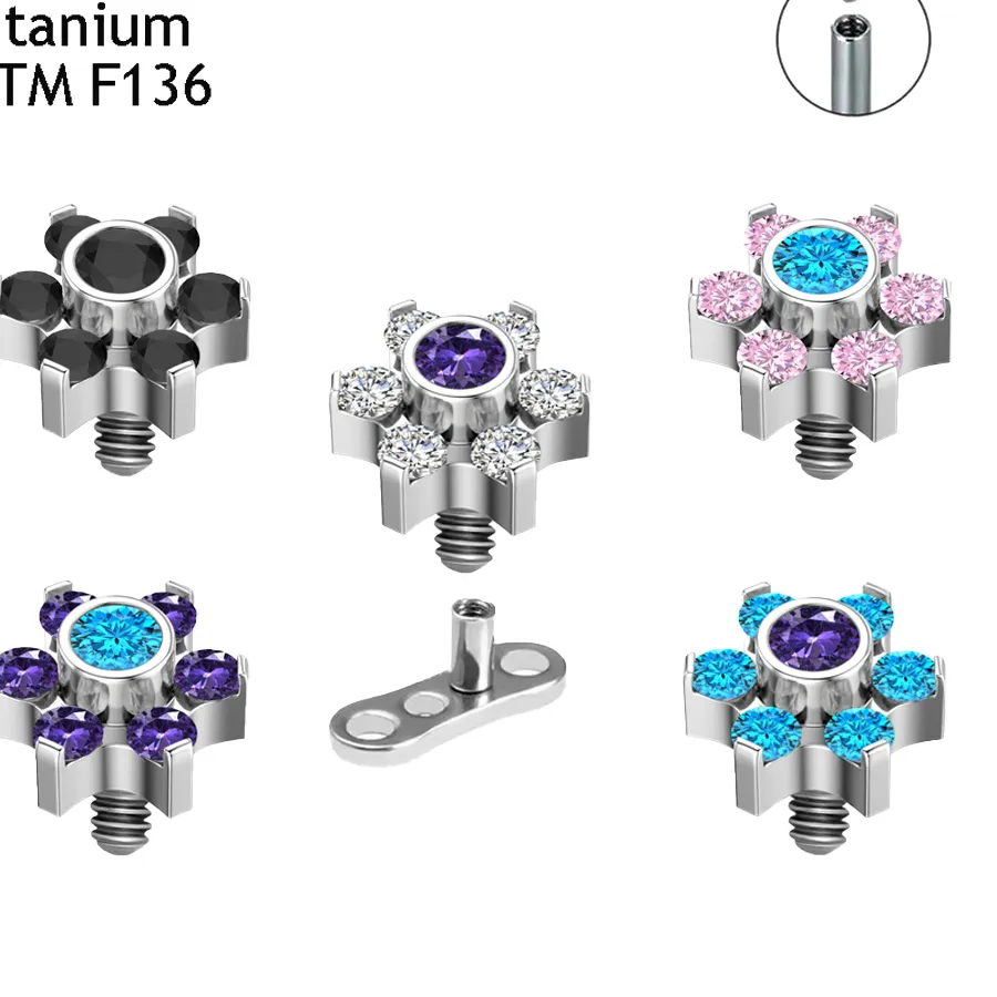 Authentic Celestial Dermal Anchor- The Hidden Sacred Gem Beneath The Skin