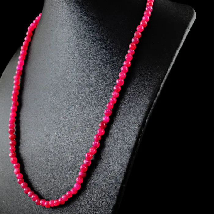 Authentic Crimson Flame Talisman The Enhanced Ruby Guardian Necklace