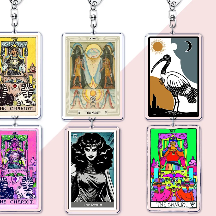 Authentic Sigil Of The Hidden Hand Arcane Egyptian Tarot Keychain Of Ancient Whispers