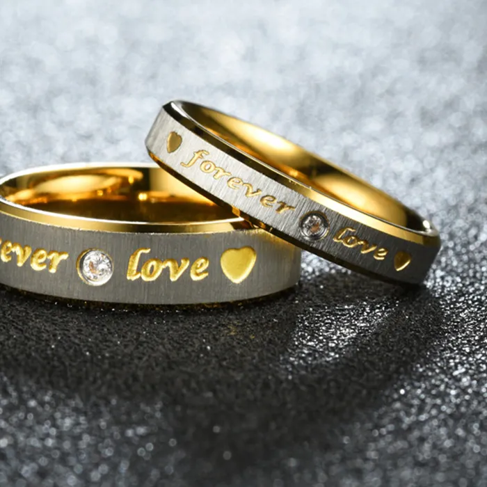 Authentic Classic Ring Ladies Jewelry Eternal Love Couple Rings Jewelry Promise Ring Surprise