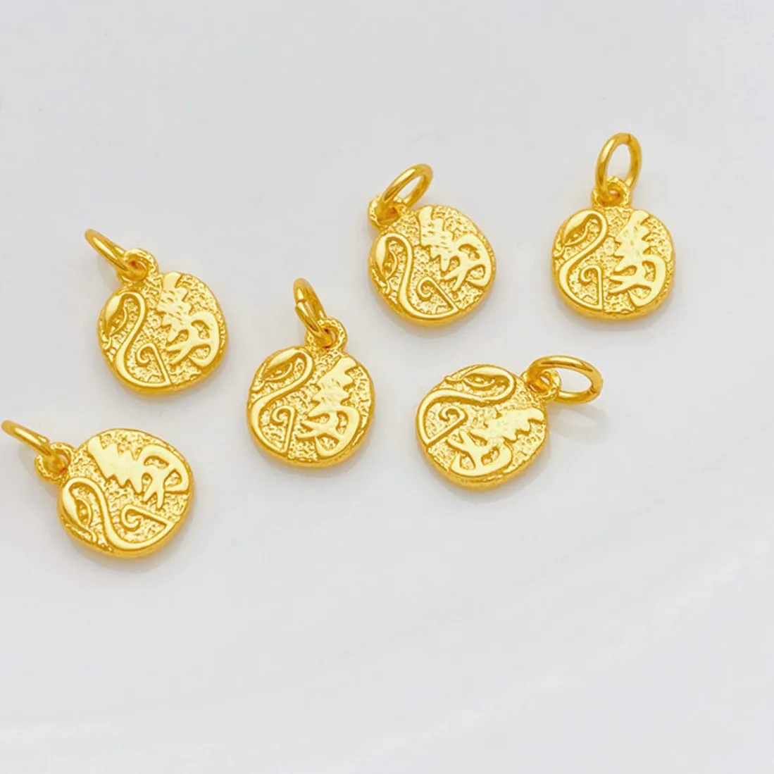Authentic Enchanted Matte Snake Pendant Of Fortune