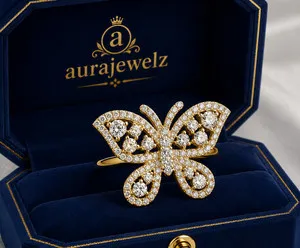 Authentic The Gilded Butterfly of Eternal Radiance