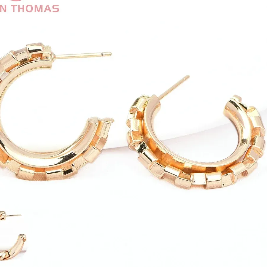 Authentic Radiant Solar Rings Of Infinity Gold Stud Talismans