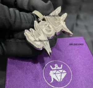 Authentic The Lunar Howl: Celestial Moissanite Wolf Totem