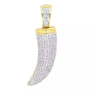 Authentic Moonlit howl of protection: Enchanted Wolf Fang Pendant