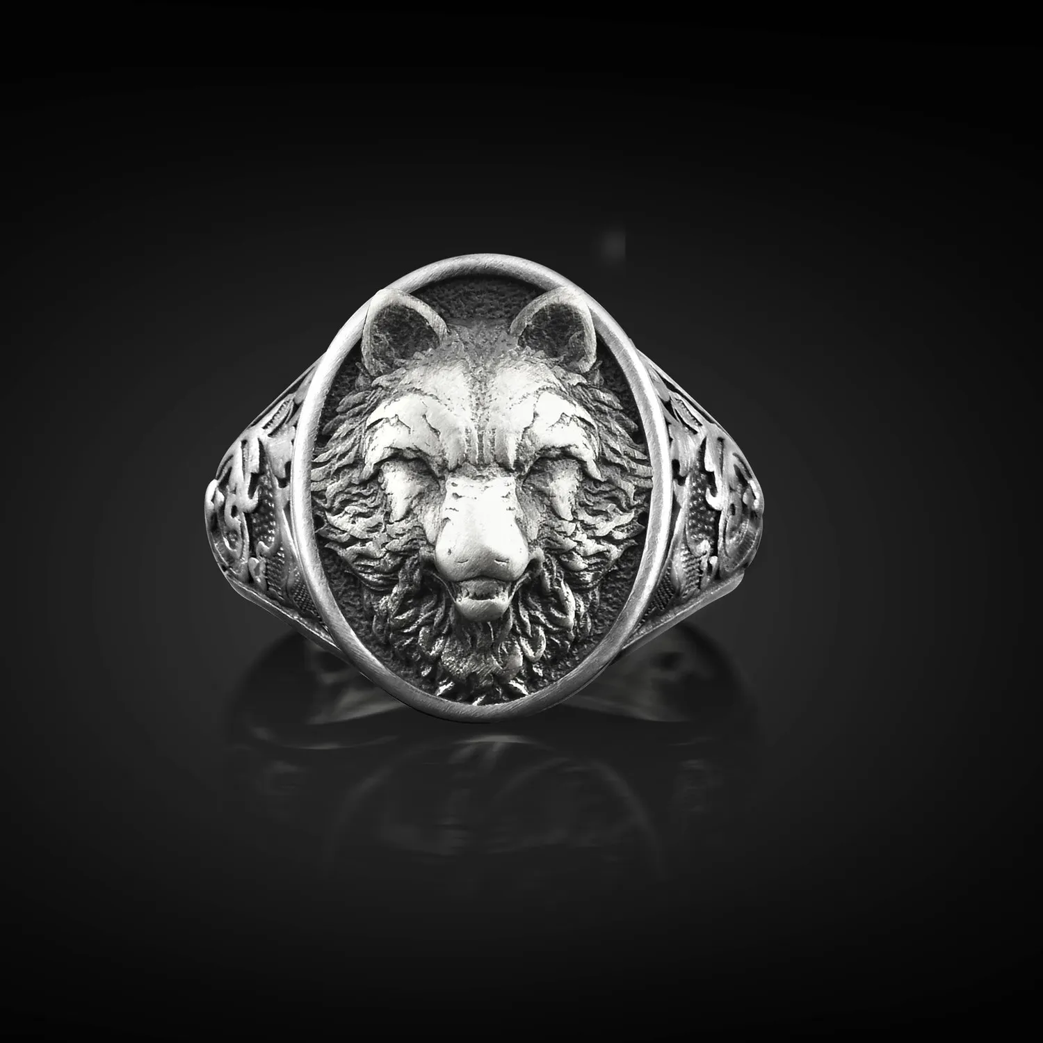 Authentic Fenrir's Boundless Might: The Eternal Norse Wolf Signet