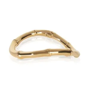 Authentic Gucci Gold-Plated Large Bamboo Choker Necklace