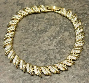 Authentic The Gilded Radiance Tennis Bracelet: A Conduit of Celestial Light
