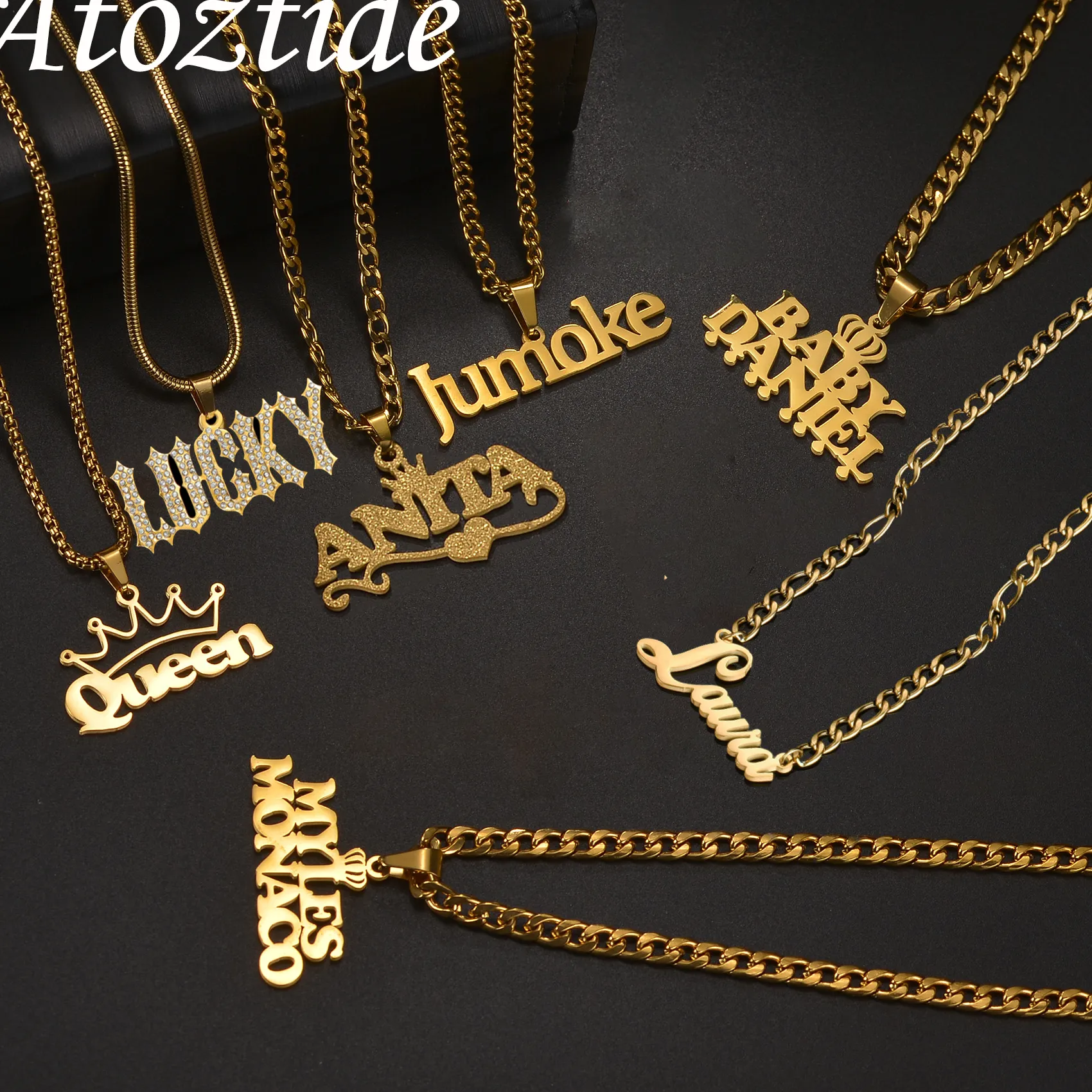 Authentic The Sigil Of Identity Personalized Gold- Plated Nameplate Talisman