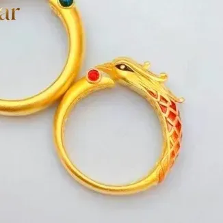 Authentic Dragon & Phoenix Embrace Of Eternal Harmony