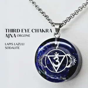 Authentic Awaken Your Inner Wisdom: Ajna Orgonite of the THIRD EYE CHAKRA