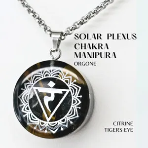 Authentic Awaken Inner Strength: Solar Plexus Orgonite of Unwavering Confidence