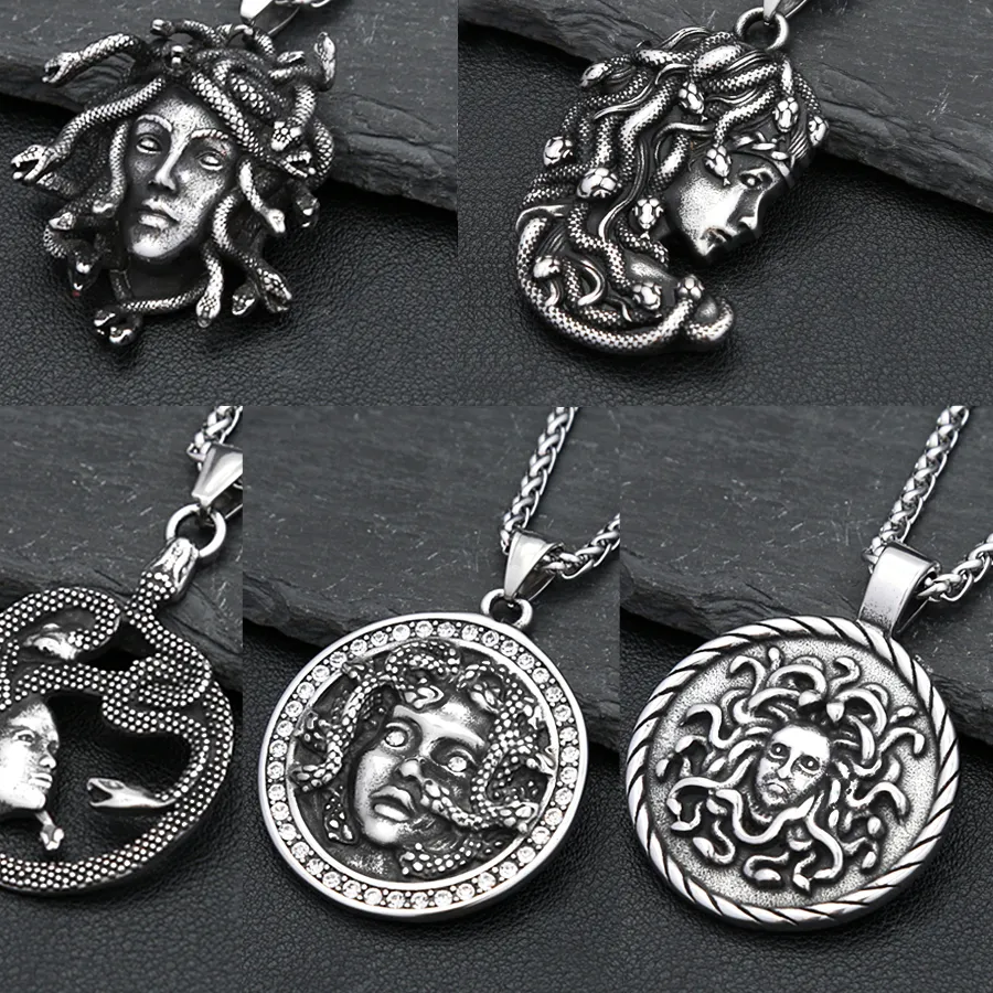 Authentic The Gorgon Guardian Gilded Medusa And Serpent Talisman