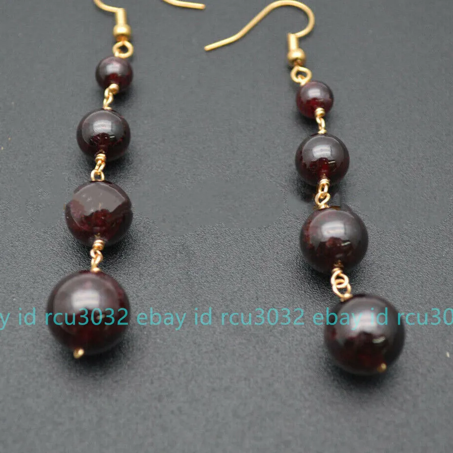 Authentic Ember of the Deep Heart: Garnet Dangle Talismans