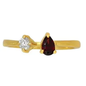 Authentic Ring Of Garnet Fire A Madagascar Talisman Of Vitality Worn In Gold