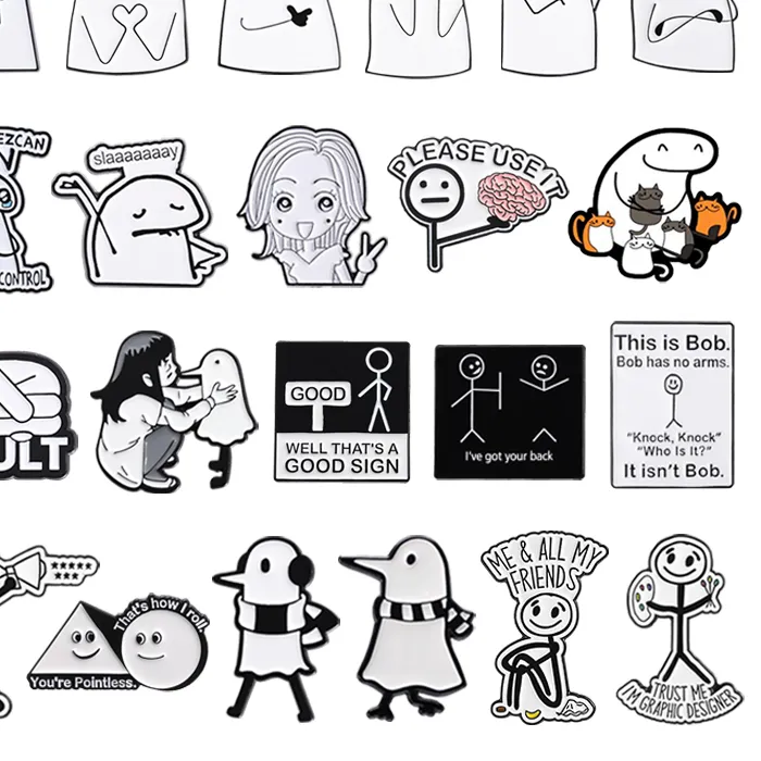 Authentic Power Enamel Pins Feminist Well- Behaved Rarely Make History Brooches Lapel Badges Jewelry For Friends
