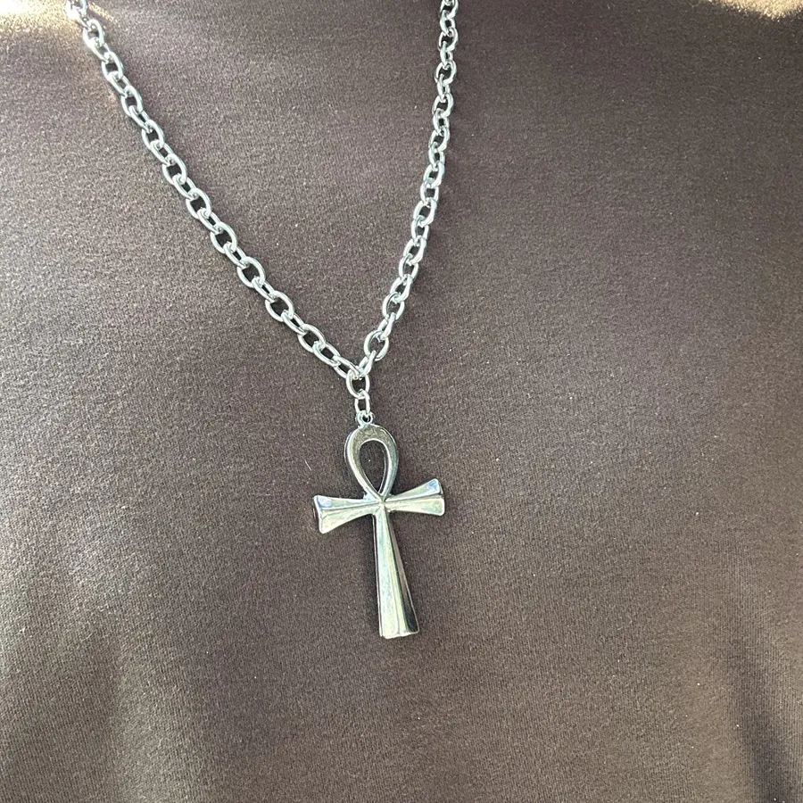 Authentic The Key Of Eternal Breath Large Ankh Cross Of Life Talisman
