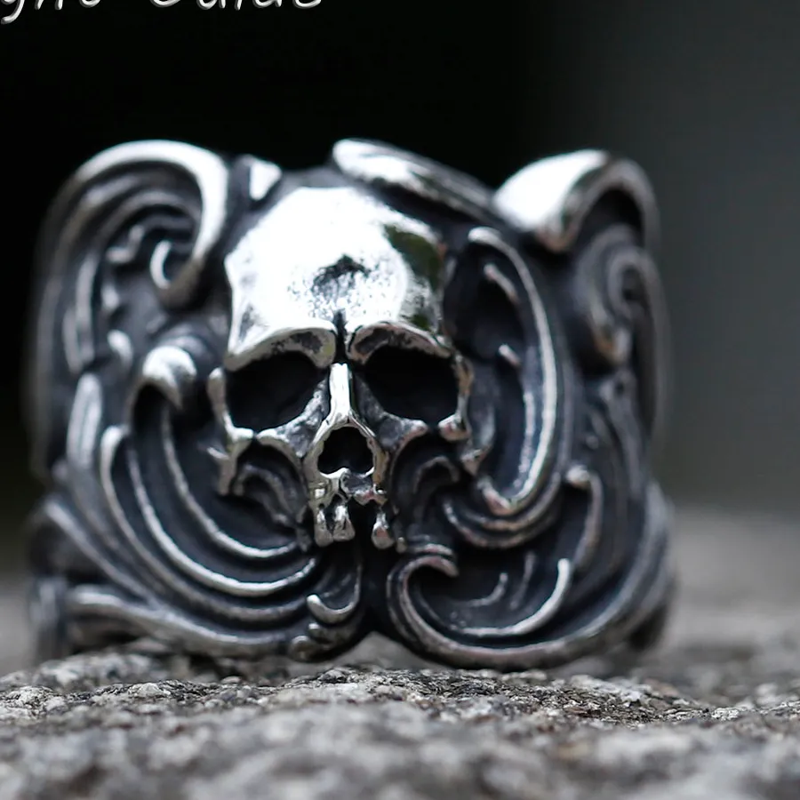 Authentic The Ossuary Sovereign 316L Skull Talisman