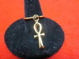 Authentic The Solar Ankh: Eternal Breath of the Golden Sun