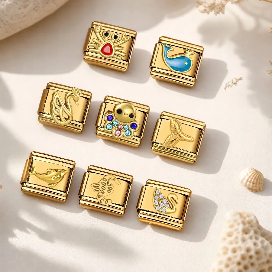 Authentic The Aquatic Trinity An Enchanted Gold- Plated Talisman Of Flow And Vitality