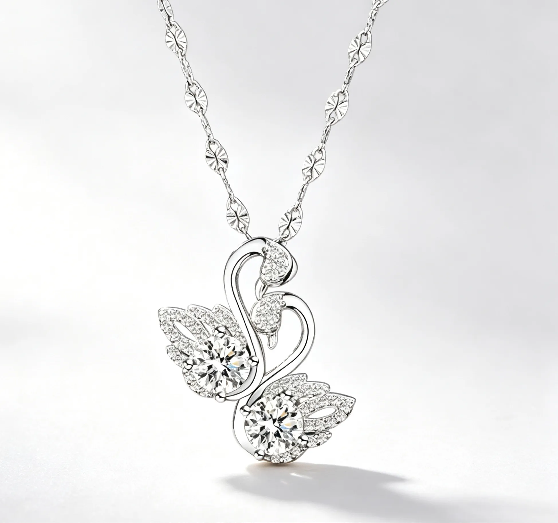 Authentic The Dual Swan Affinity Talisman Of Eternal Devotion