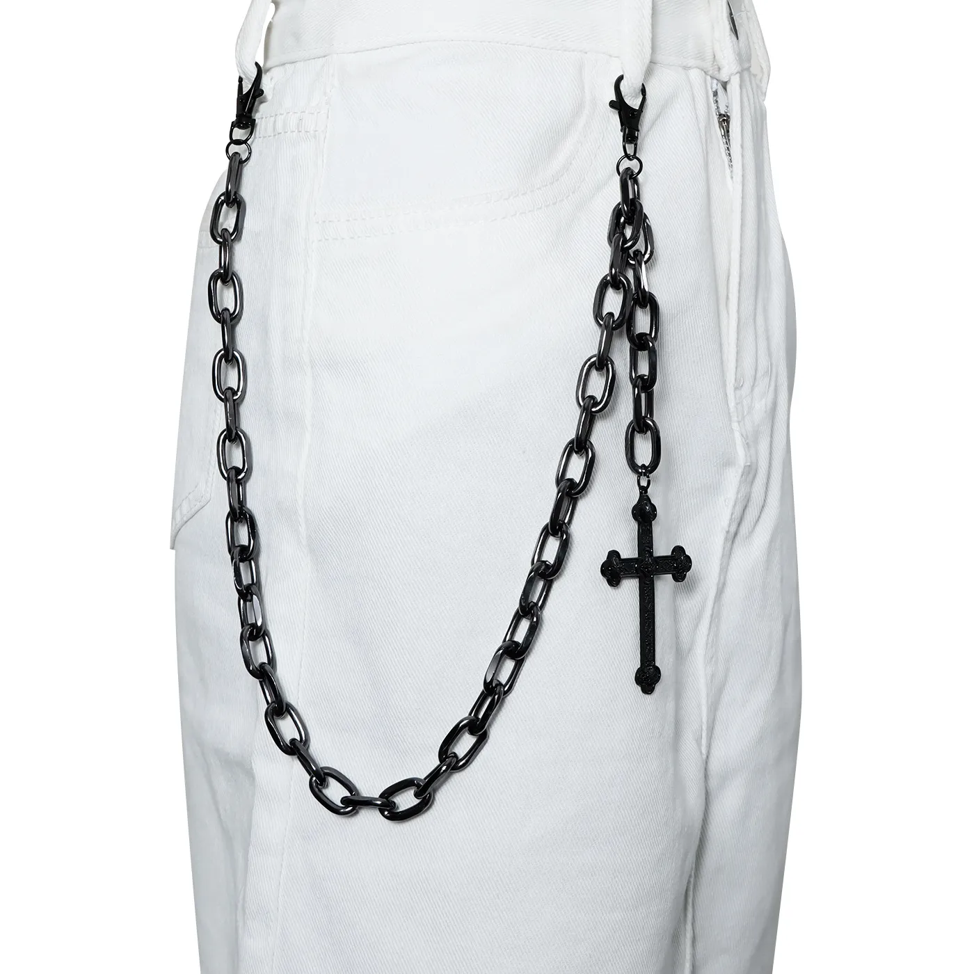 Authentic The Obsidian Cross Waist Talisman Of Gothic Protection