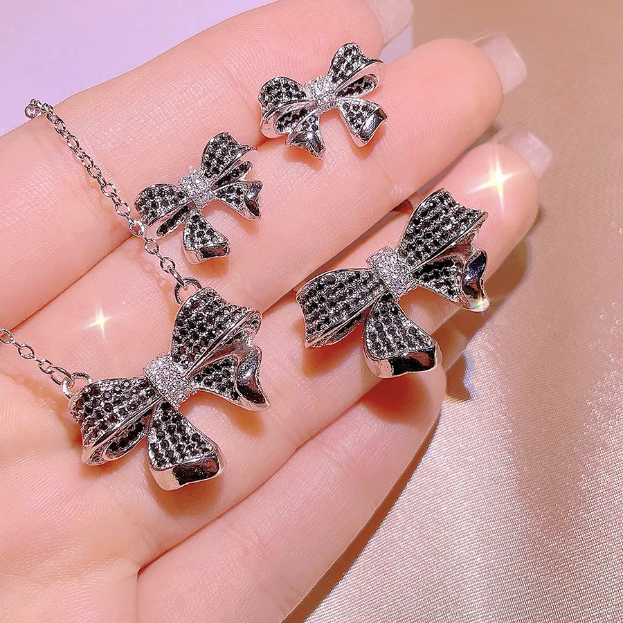 Authentic Tidewhisper Bow Talisman Sterling Silver & Black Gold Duality