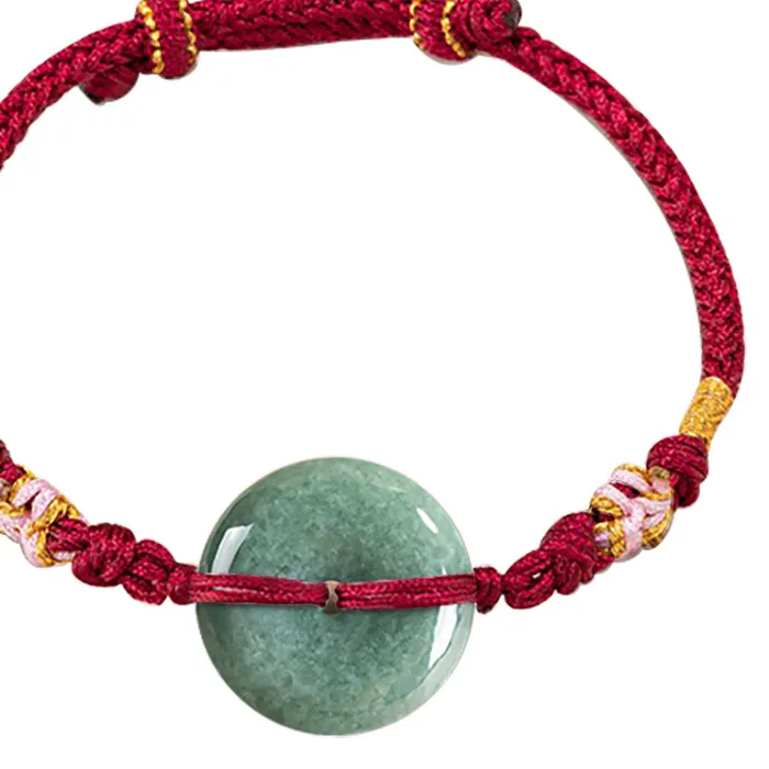 Authentic Mystic Jade Embrace The Ancient Donut Of Fortune And Growth