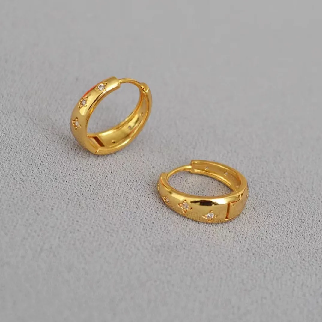 Authentic Ethereal Bloom: 24K Gold Enamel Floral Talismans