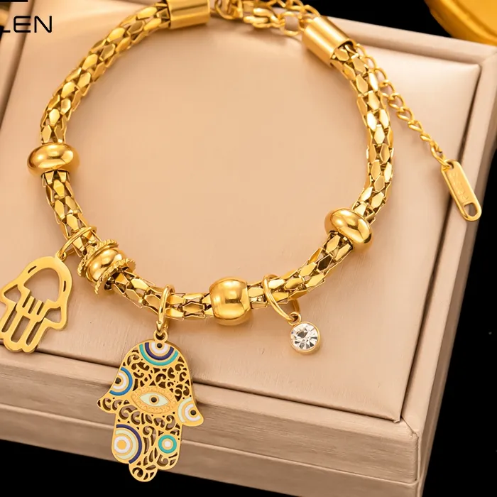 Authentic The Hamsa of Eternal Vision: A Golden Talisman of Protection