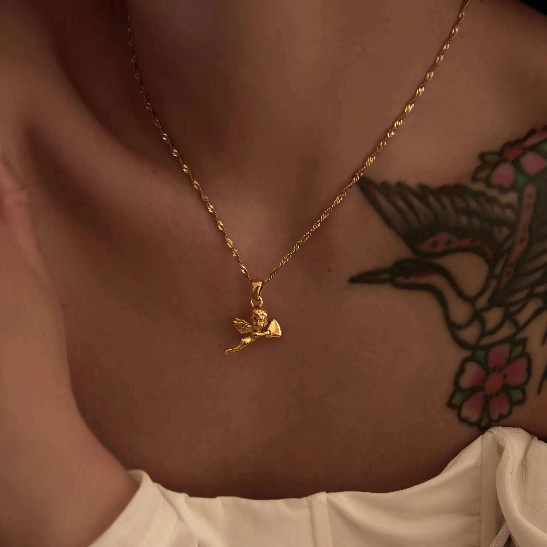 Authentic Celestial Heart Cupid Amulet - Divine Love Attraction & Aura Radiance Gold Talisman