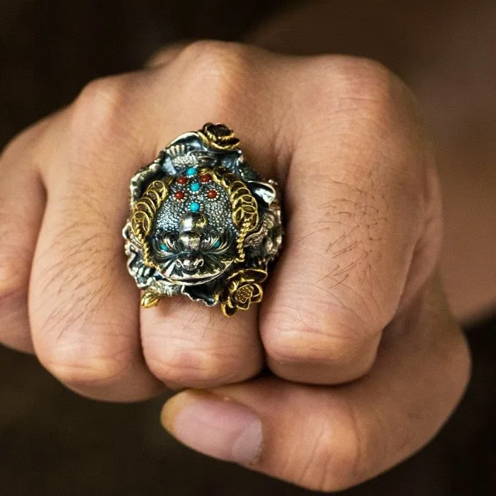 Authentic The Sovereign Pi Xiu Wealth Beast Talisman Ring
