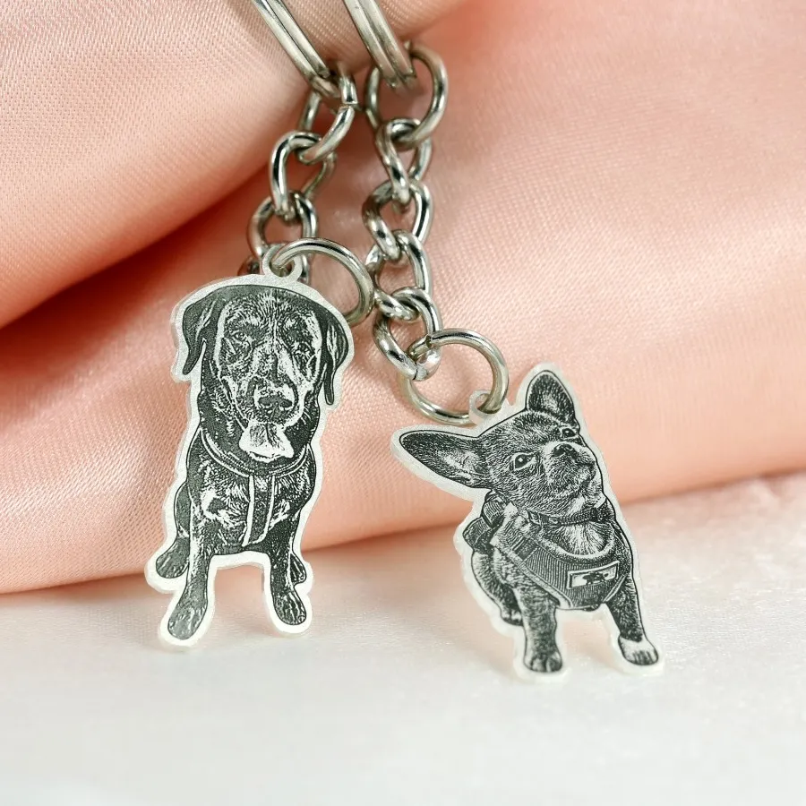 Authentic The Eternal Bond Gold- Plated Pet Portrait Talisman