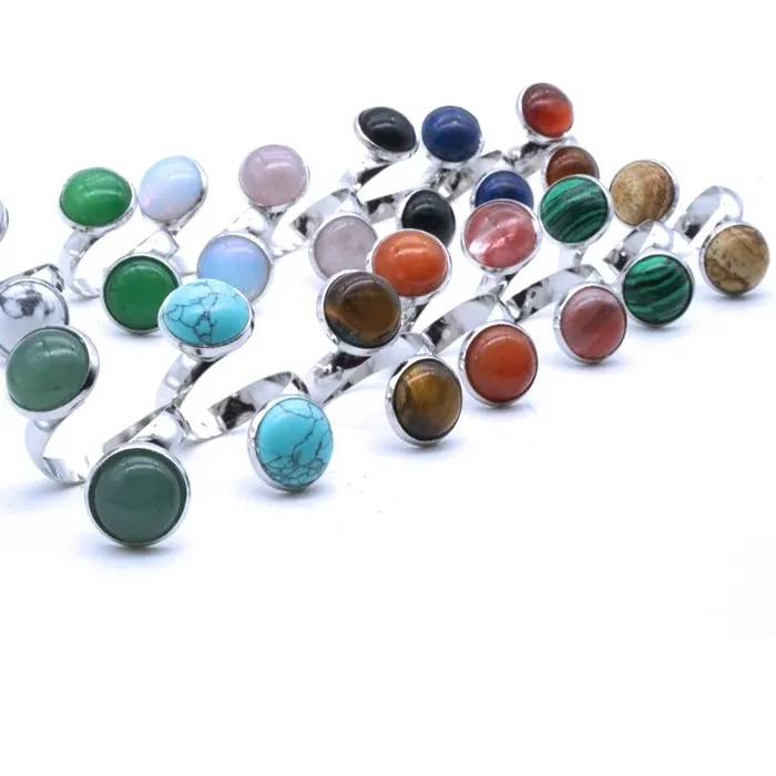 Authentic The Dual Luminary Cabochon Ring Of Balanced Horizons