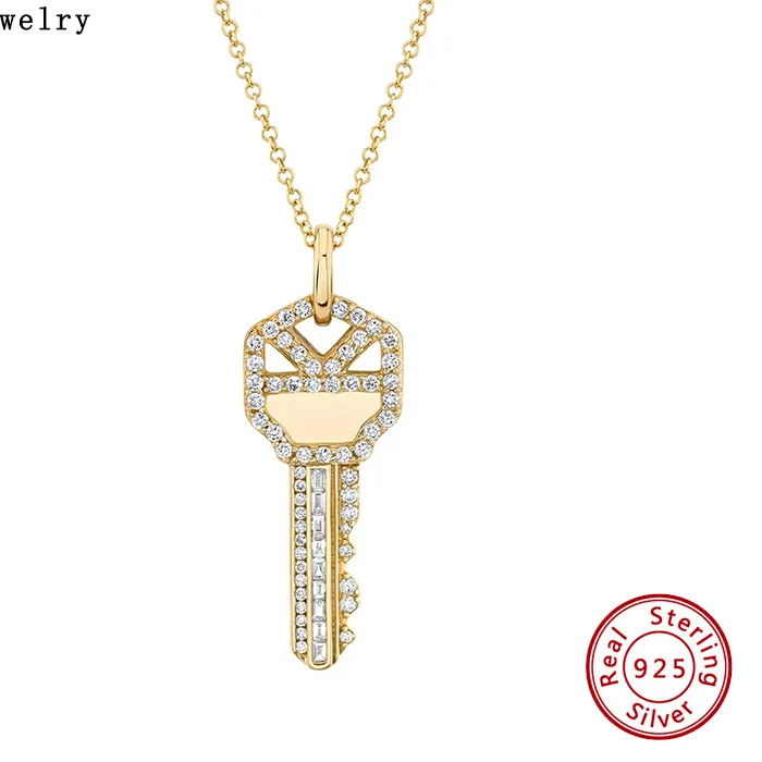 Authentic The Key of Love: Sacred Zircon and 18k Gold Plated Silver Talisman