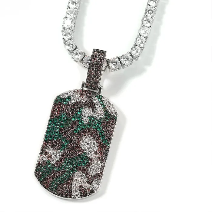 Authentic The Vanguard Shield Gold- Plated Camouflage Talisman