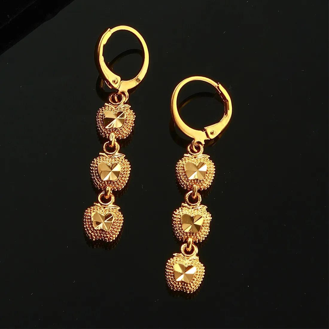 Authentic Golden Harvest Bridal Earrings Of Abundance