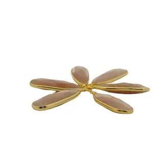 Authentic Peach Moonstone of Serenity: A Golden Shield of Inner Peace